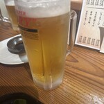 餃子舎 てっけん - 生ビール