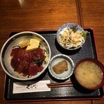 くうや - 鮪の漬けどんぶり830円