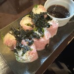 牛たん 凜 - ネギトロ生春巻き