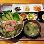 キママニ食堂 - 料理写真:ネギトロ丼定食　1280円