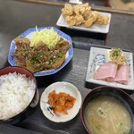 なにわや食堂 - 焼肉定食  ごはんおいしい