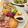 銀座青果堂 fruits parlor×タニタカフェ - 【 ローストビーフとヒレカツ、スープ付き 】¥1705 【 ヤンニョムチキン、スープ付き 】              ¥1529
