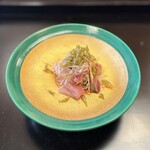 よし町 - ④鯉錦和え(山野水産霞ヶ浦鯉)人参 胡瓜 白髪ねぎ