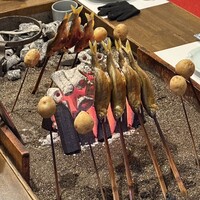 料亭 長坂 - 1時間半以上じっくり焼いた鮎