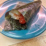 天下寿司 - 手巻き筋子250円