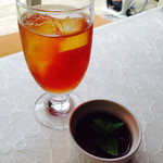 ハーブ＆おいしい野菜塾レストラン - ランチドリンク＆デザート