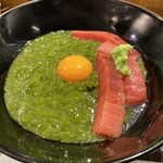 饗 くろ喜 - 海（めかぶと本まぐろの和えそば）　3200円