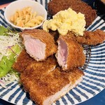 ミックスフライ定食