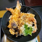手打そば 砂場 伊豆高原 - 天丼