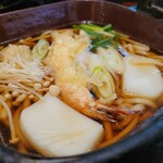 手打そば 砂場 伊豆高原 - 鍋焼きうどん