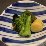 魚介料理 海 - お通し