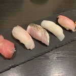 魚介料理 海 - 板長お任せ握り