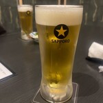 魚介料理 海 - 生ビール