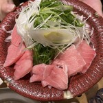 道しるべ - これはおかわりの葱鮪鍋一人前