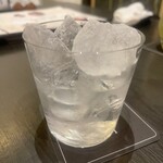 魚介料理 海 - 米焼酎　川