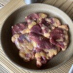 ろばたやき山ろく - ハツ塩焼き◎