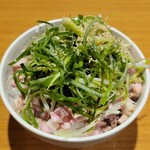 ラーメン 坊也哲 - ネギ豚