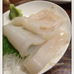 ベイブルーイング 関内本店 - スルメイカ刺
      2014.7.25