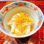 松半 - 蟹と唐墨の飯蒸し