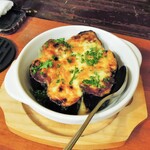 酒肴商店 アジト - 茄子のチーズ田楽