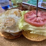 オレンジバーガー - レタスシャキシャキ、トマト新鮮！！