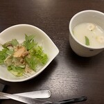 和風創作パスタ ひなた - サラダ、スープ