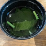 海中魚処 萬坊 - お吸い物