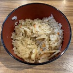 海中魚処 萬坊 - 炊き込みご飯