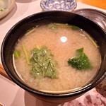 鮮魚・お食事処 山正 - お椀（しじみ汁） 