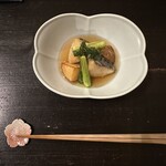 土家 - 素揚げして、餡に絡ませてあります