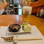 てんぐの蔵 - 生ビール 550円