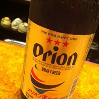 オリオン瓶ビール
