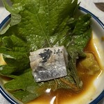 おさしみの店 魚七 - 〆いわし