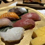 二代目辰よし 狸小路店 - 大トロ　中トロ　活たこ　ヒラメ　サーモン　真鯵　玉子