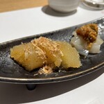 二代目辰よし - 奈良漬け＆イカの刺身、数の子