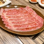 焼肉 ジャンボ - サーロインの野原焼き