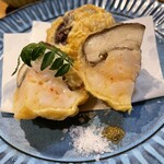 まなび家 - しいたけえび揚げ
