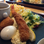 門前洋食 藤屋 - ごちそうセレクション＆ズワイ蟹のクリームコロッケ1960円