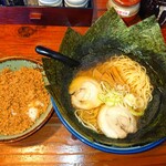 蔵 - 蔵特製ラーメン＋のり & ひき肉半ごはん