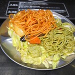 キッチン ブルー グローブ - 青じそパスタ、ナポリタン