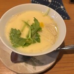 おおはま - 寒い日のお通しは茶碗蒸し