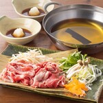 ラムしゃぶしゃぶ