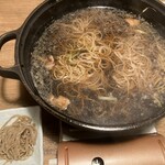 鴨ときどき馬 - 締めの蕎麦