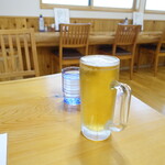 下風呂 おんせん食堂 - 生ビール（500円）
