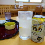 下風呂 おんせん食堂 - レモンサワー（400円）