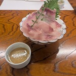 駿河屋 - 鯉のあらい　990円