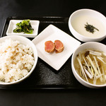 麦とろ定食