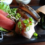 創作Dining風花　Fu-Ka - マグロ、炙りサワラ、アジ、スズキ