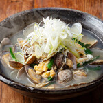 くいもの屋わん - 1212_あさりとニラ玉の旨出汁拉麺