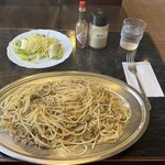 セピア - 料理写真:アサリバタースパゲッティ大盛り　JPY 1,280